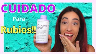 Olaplex 4P el Champú MATIZANTE para TODOS los Rubios [upl. by Arodal]