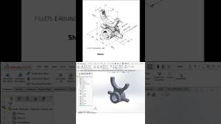 Model Shifter in SolidWorks  solidworksmodeling solidworkstutorail cadsoftwaretutorial [upl. by Aitercal]