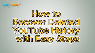 How to Recover Deleted YouTube History Practical Guide [upl. by Ngo]