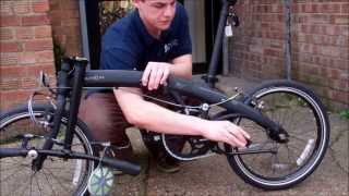 Dahon Folding Bike  how to fold and unfold [upl. by Safko]