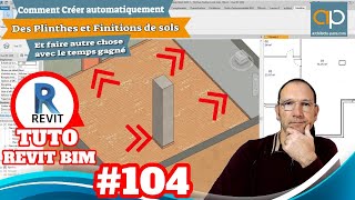 Plinthes et finitions de sols en 2 clics  Tuto REVIT n°104 [upl. by Spearman]
