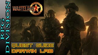 Wasteland 2  Darwin Lab Walkthrough Lab Entrance Cure For Cancer Night Terror [upl. by Koal]