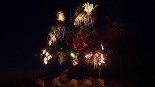 Rheinisches Fischerfest Gernsheim 2018 Riverside Fireworks [upl. by Eiznil120]