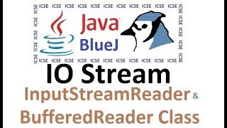 25 InputOutput Stream  Importing javaio class  InputStreamReader and BufferedReader [upl. by Eustatius]