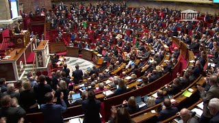 quotOn est là on est làquot des députés entonnent un chant des gilets jaunes à lAssemblée [upl. by Eceirahs]