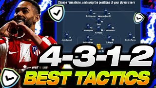 FIFA 22  AWESOME TIKI TAKA FORMATION 4312 Best Custom Tactics and Instructions [upl. by Sukey]