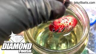 DiamondFinish Clear The Ultimate Clear Coat for Fishing Lure Makers [upl. by Sirraj881]