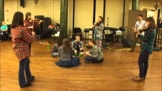 Fiddleheads at Wellesley College Contra Dance 12 14 12 [upl. by Oramug]