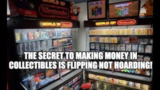 Investing in Collectibles Flipping is the SECRET to making Money in Collectibles NOT Collecting [upl. by Oyek]