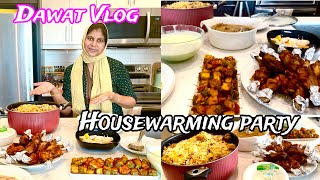 Welcoming our First Guest in New HouseHousewarming party vlog [upl. by Prichard]