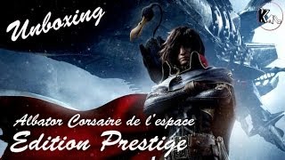 Unboxing Albator Corsaire de lespace Edition Prestige Euro Version [upl. by Adas]