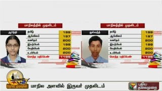 Plus 2 results Two students from same school share state first mark [upl. by Eilac]