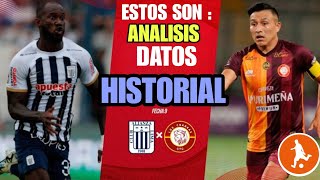 Estos son los datos del Alianza Lima vs Los Chankas  Historial análisis y como vienen los equipos [upl. by Aileon]