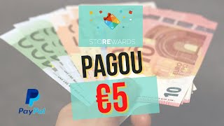 Storewards  Prova de pagamento PORTUGAL  App confiável que paga em EURO no Paypal [upl. by Papotto854]