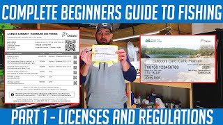 Fishing Licenses and Regulations  How to Fish  Part 1 [upl. by Imerej]