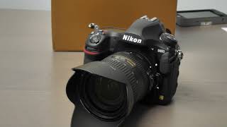 Nikon D850 unboxing and first quick impressions [upl. by Palecek]