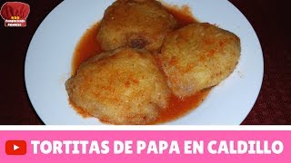 TORTITAS de PAPA en Cadillo receta Complaciendo Paladares [upl. by Ataga576]