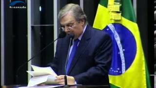 Sen Tasso Jereissati relaciona vários projetos que apresentou durante o seu mandato de senador [upl. by Udell]