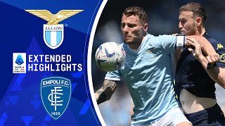 Lazio vs Empoli Extended Highlights  Serie A  CBS Sports Golazo [upl. by Hammock929]