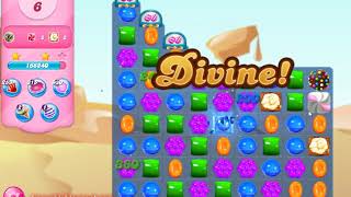 Candy Crush Saga Level 8062 Sugar stars No boosters [upl. by Neelhtac339]