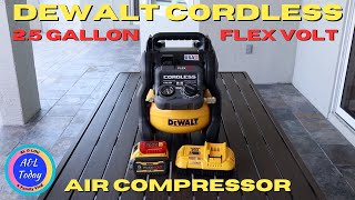 Dewalt 25 Gal Cordless Air Compressor Kit [upl. by Apoor]