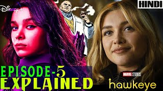 Hawkeye Episode 5 Explained in HINDI  MARVEL  Disney [upl. by Blalock527]