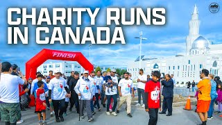 Annual Charity Runs held across Canada [upl. by Bevis848]