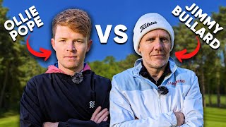 Double CenturiesBut Can He BEAT BULLARD  👀🏌️‍♂️🏏  Jimmy Bullard v Ollie Pope  Foxhills 🦊 [upl. by Tabitha]