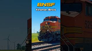 BNSF Intermodal Rumbling Through Kinsman [upl. by Aisiat]