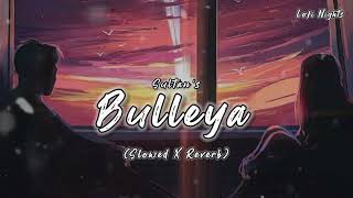 Bulleya slowed x reverb  Sultan  Latest Hindi songs  Hindi Lofi songs  Lofi nights❣️🎧 [upl. by Itsuj452]