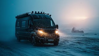 Surviving my 2nd Winter of Extreme Van Life From Blizzard Snow Storm to Cozy Cold Camping vanlife [upl. by Essyle]