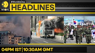 Lebanons Fresh Strike on Central Israel  South Korea Stages Military Parade  WION Headlines [upl. by Bradlee]