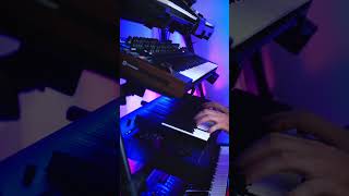 Osmose Polyphonic Aftertouch controlling Novation Summit [upl. by Fonzie106]