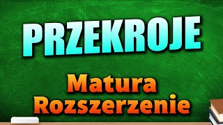 Przekroje Stereometria  Powtórka do Matury z Matematyki 2024 Rozszerzenie [upl. by Noerb]