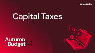 HW Autumn Budget Capital Taxes [upl. by Sandberg]