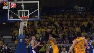 Stefan Markovic asist yapmak isterken Jordan Mickeynin kafasına çarptırarak sayıyı buluyor 😂 [upl. by Sabu283]