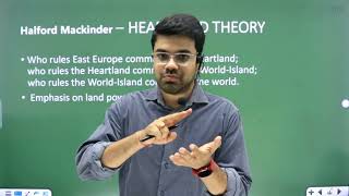 MACKINDERS HEARTLAND THEORY GEOGRAPHY OPTIONAL UPSC [upl. by Karine]