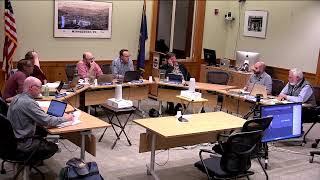 Middlebury Selectboard Meeting 10824 [upl. by Aicertal314]