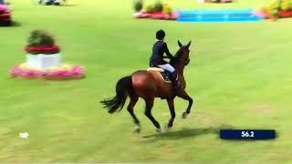 Edwina TopsAlexander and California in Madrid 2018 CSI5 1 45m [upl. by Ikkir]