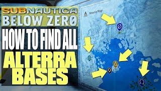 All Alterra Base Locations 📍 Subnautica Below Zero  Alterra Locations Quick amp Easy [upl. by Everara]