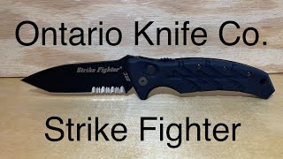 24 Ontario Knife Co Strike Fighter Review [upl. by Ahsinrev]