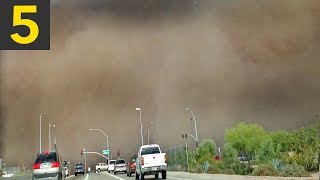 Top 5 Sandstorms Caught on Video [upl. by Rossen]