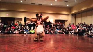 Califur X  Coffee Fursuit Dance Competition [upl. by Malchy]