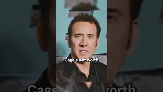 Nicolas Cage is richest person in the world richest nicolascage expensive [upl. by Airitac15]