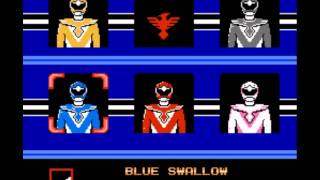 Choujin Sentai  Jetman NES  FAMICOM playthrough [upl. by Drofwarc]