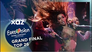 Eurovision 2018 Top 26 Grand Final [upl. by Yasibit]