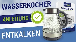 Wasserkocher entkalken und reinigen Anleitung  Tipps zur Entkalkung [upl. by Rosamond]