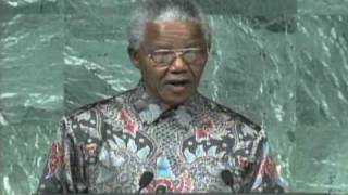 Nelson Mandela at the United Nations [upl. by Snilloc]