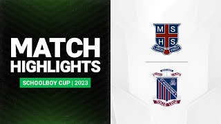 Schoolboy Cup 2023  Mackay SHS v St Augustine College  Match Highlights  Round 3 [upl. by Aniloj445]