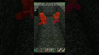 zombie vs zombie villager minecraft [upl. by Selle]